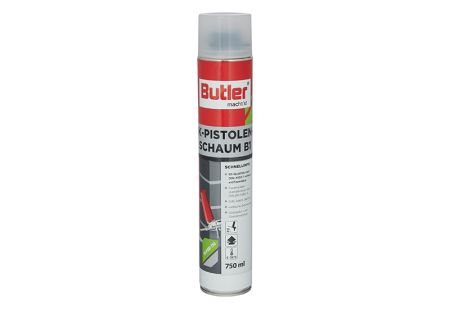 1K Montageschaum B2 beige 750 ml von Butler macht´s!